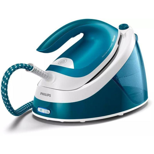 Парогенератор/ Парогенератор Philips GC6840/20 2400Вт бирюзовый/белый