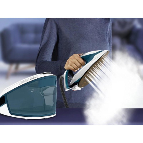 Парогенератор/ Парогенератор Tefal Express Power SV8111E0 2800Вт синий/белый
