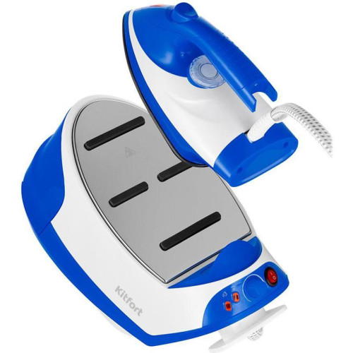 Парогенератор/ Парогенератор Kitfort КТ-9135 2000Вт синий/белый