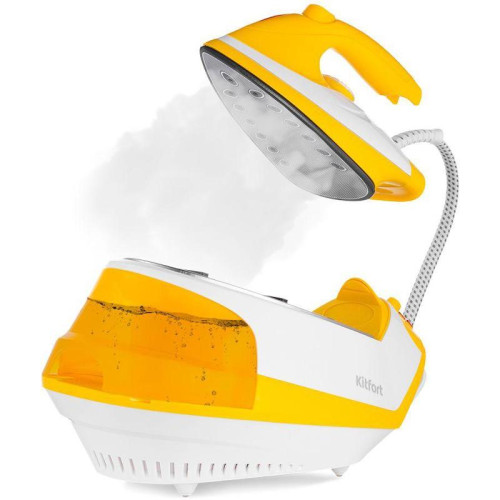 Парогенератор/ Парогенератор Kitfort КТ-9135 2000Вт желтый/белый