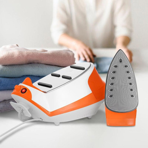 Парогенератор/ Парогенератор Kitfort КТ-9135 2000Вт оранжевый/белый