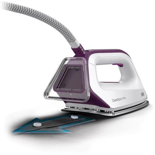 Парогенератор/ Парогенератор Braun IS3155VI SS 2400Вт белый