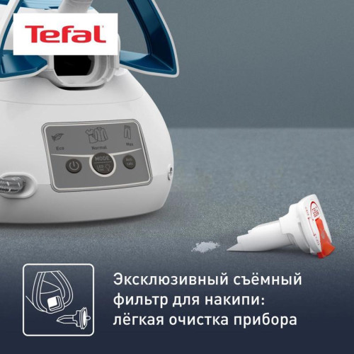 Парогенератор/ Парогенератор Tefal Express Power SV8111E0 2800Вт синий/белый
