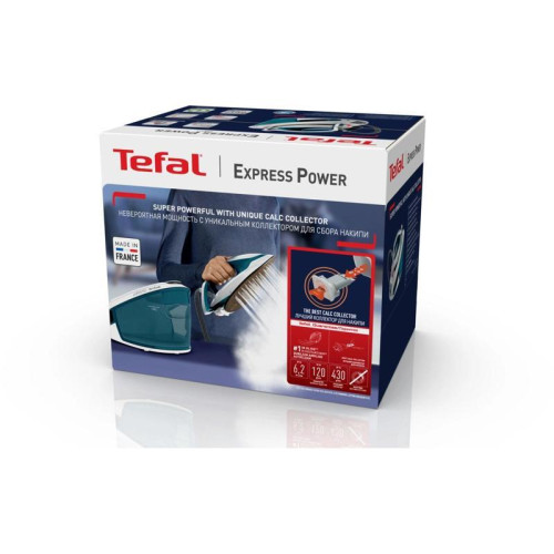 Парогенератор/ Парогенератор Tefal Express Power SV8111E0 2800Вт синий/белый