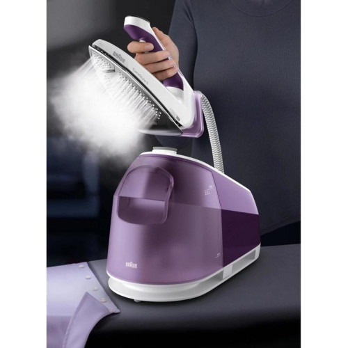 Парогенератор/ Парогенератор Braun CareStyle 5 IS5247VI 2400Вт сиреневый/белый Парогенератор/ Парогенератор Braun CareStyle 5 IS5247VI 2400Вт сиреневый/белый