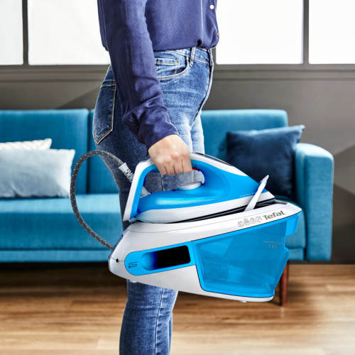 Парогенератор Tefal/ Парогенератор Tefal SV8002E0 Парогенератор Tefal, объем резервуара 1800 мл, автоматическое отключение, вертикальное отпаривание, давление 6 бар, подача пара 120 г/мин, паровой удар 380 г/мин, цвет голубой/белый Парогенератор Tefal/ Парогенератор Tefal SV8002E0 Парогенератор Tefal, объем резервуара 1800 мл, автоматическое отключение, вертикальное отпаривание, давление 6 бар, подача пара 120 г/мин, паровой удар 380 г/мин, цвет голубой/белый