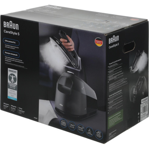 Парогенератор/ Парогенератор Braun CareStyle 5 IS5249BK 2400Вт черный Парогенератор/ Парогенератор Braun CareStyle 5 IS5249BK 2400Вт черный