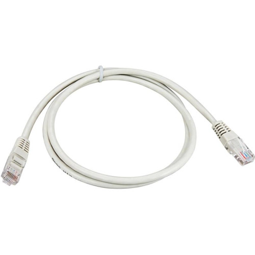 Патч-корд Rexant 18-1004 UTP RJ-45 вил.-вилка RJ-45 кат.5E 1.5м серый ПВХ