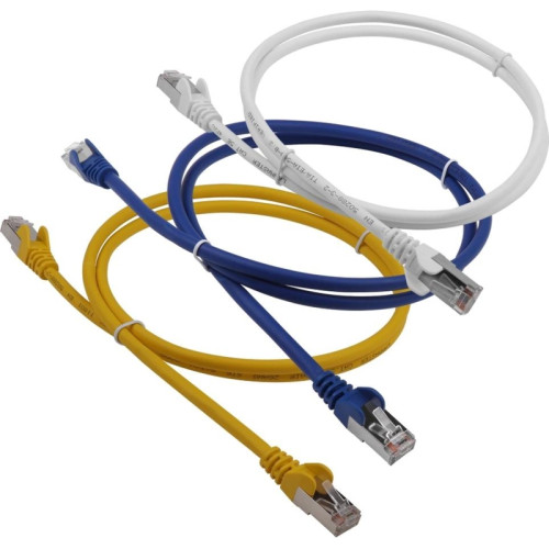 Патч-корд Lanmaster LAN-PC45/S5E-15-VI FTP RJ-45 вил.-вилка RJ-45 кат.5E 15м фиолетовый LSZH