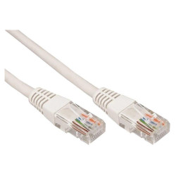 Патч-корд Rexant 18-1009 UTP RJ-45 вил.-вилка RJ-45 кат.5E 10м серый ПВХ