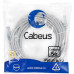 Патч-корд Cabeus PC-UTP-RJ45-CAT.5E-15M-LSZH U/UTP RJ-45 вил.-вилка RJ-45 кат.5E 15м серый LSZH