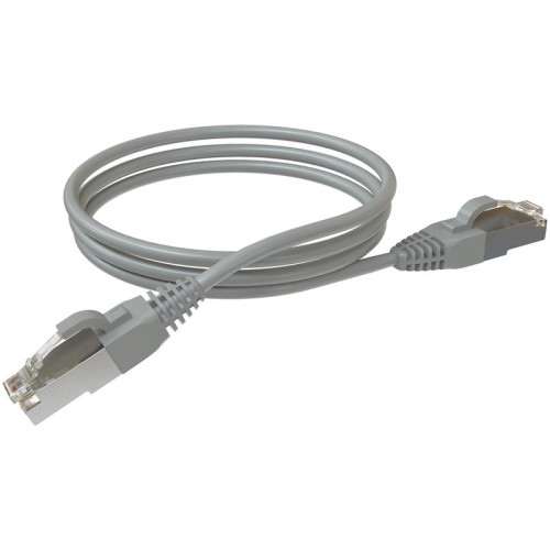 Патч-корд Sysmatrix PC 4545.5ES26.2LSZHGY F/UTP RJ-45 вил.-вилка RJ-45 кат.5E 2м серый LSZH