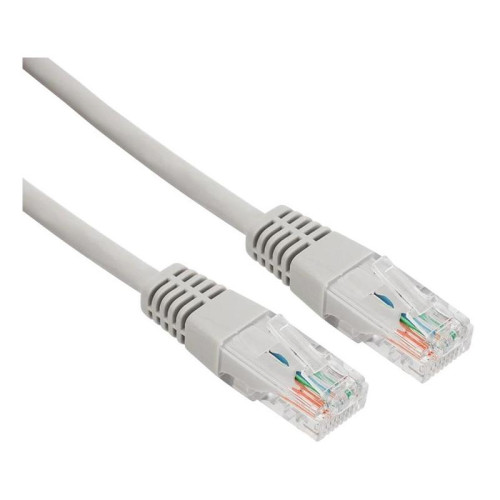 Патч-корд Rexant 18-8007 UTP RJ-45 вил.-вилка RJ-45 кат.5E 5м серый LSZH