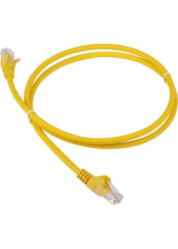Патч-корд Lanmaster LAN-PC45/U6-1.5-YL UTP RJ-45 вил.-вилка RJ-45 кат.6 1.5м желтый LSZH (уп.:1шт)
