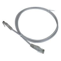 Патч-корд Lanmaster TWT2-45-45-5.0-GY RJ-45 вил.-вилка RJ-45 кат.5E 5м серый ПВХ