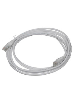 Патч-корд Lanmaster TWT-45-45-3.0/S-GY FTP RJ-45 вил.-вилка RJ-45 кат.5E 3м серый ПВХ (уп.:1шт)
