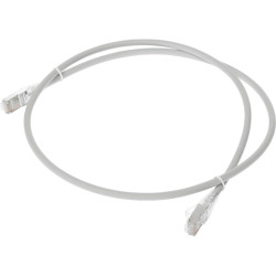 Патч-корд WRline WR-PC-RJ45-FTP-5E-1-GY FTP RJ-45 вил.-вилка RJ-45 кат.5E 1м серый LSZH