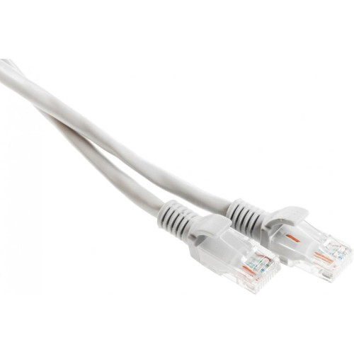 Патч-корд Premier PP12-10M 1000Гбит/с UTP 4 пары cat.5E CCA molded 10м серый RJ-45 (m)-RJ-45 (m)