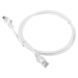 Патч-корд Lanmaster LAN-PC45/U5E-0.5-WH UTP RJ-45 вил.-вилка RJ-45 кат.5E 0.5м белый LSZH (уп.:1шт)
