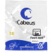 Патч-корд Cabeus PC-UTP-RJ45-CAT.5E-0.15M-LSZH U/UTP RJ-45 вил.-вилка RJ-45 кат.5E 0.15м серый LSZH
