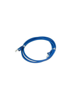 Патч-корд Lanmaster LAN-PC45/S6A-2.0-BL FTP RJ-45 вил.-вилка RJ-45 кат.6A 2м синий LSZH (уп.:1шт)