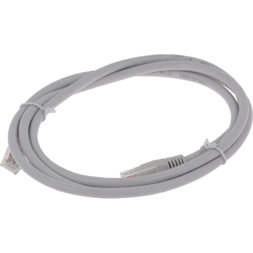 Патч-корд Lanmaster TWT-45-45-1.5/6-GY UTP RJ-45 вил.-вилка RJ-45 кат.6 1.5м серый ПВХ (уп.:1шт)