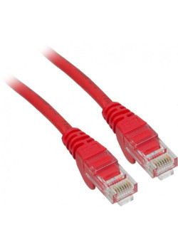 Патч-корд Lanmaster LAN-PC45/U5E-2.0-RD UTP RJ-45 вил.-вилка RJ-45 кат.5E 2м красный LSZH (уп.:1шт)