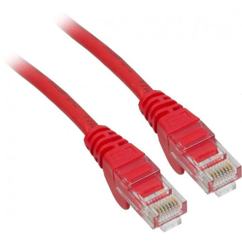 Патч-корд Lanmaster LAN-PC45/U5E-2.0-RD UTP RJ-45 вил.-вилка RJ-45 кат.5E 2м красный LSZH (уп.:1шт)