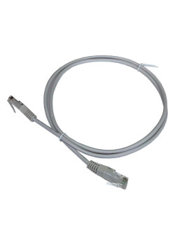 Патч-корд Lanmaster TWT2-45-45-1.5-GY UTP RJ-45 вил.-вилка RJ-45 кат.5E 1.5м серый ПВХ