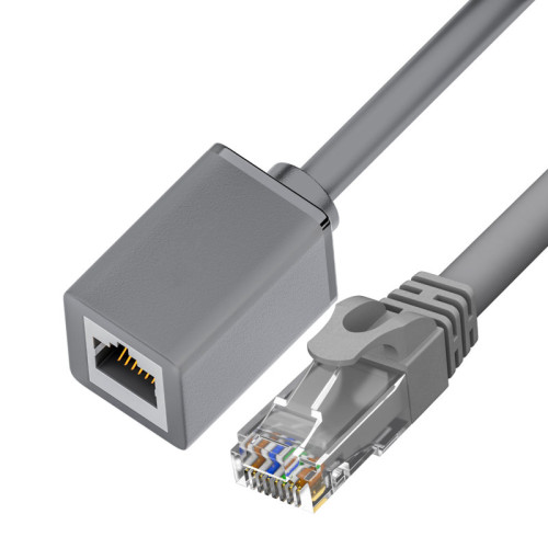 4ПХ Удлинитель патч-корда прямой 5.0m, UTP, кат.6, 24 AWG, ethernet high speed 10 Гбит/с, RJ45, T568B, 4ПХ-R90301