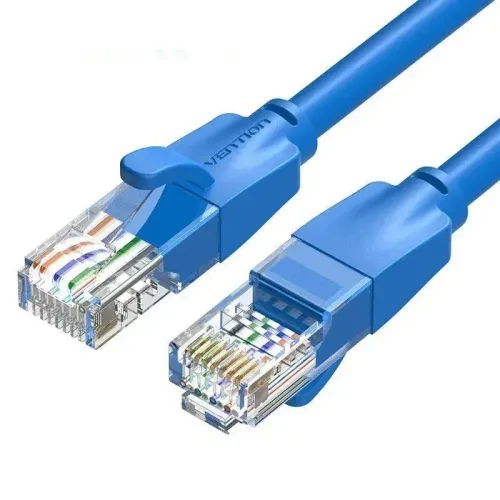 Патч-корд Vention прямой UTP cat.6, RJ45 - 3м. Синий