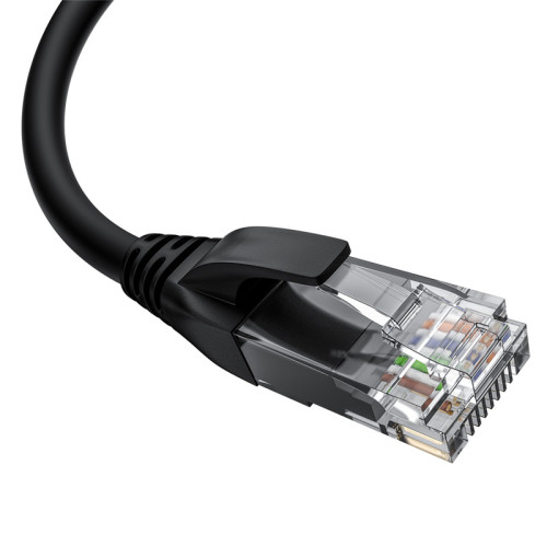 GCR Патч-корд прямой 2.0m UTP кат.5e, черный, правый угол, литой, ethernet high speed, RJ45, T568B, GCR-53145 GCR Патч-корд прямой 2.0m UTP кат.5e, черный, правый угол, литой, ethernet high speed, RJ45, T568B, GCR-53145