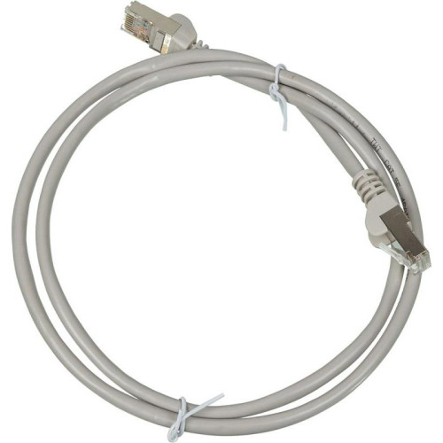 Патч-корд Lanmaster TWT-45-45-1.0/S-GY FTP RJ-45 вил.-вилка RJ-45 кат.5E 1м серый ПВХ (уп.:1шт)