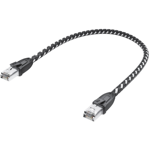 GCR Патч-корд PROF прямой 5.0m, UTP медь кат.6, STRONG черно-белый нейлон, ethernet high speed 10 Гбит/с, T568B, GCR-52779 GCR Патч-корд PROF прямой 5.0m, UTP медь кат.6, STRONG черно-белый нейлон, ethernet high speed 10 Гбит/с, T568B, GCR-52779