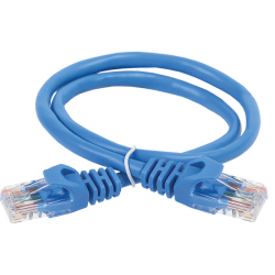 ITK Коммутационный шнур кат. 6 UTP PVC 10м синий