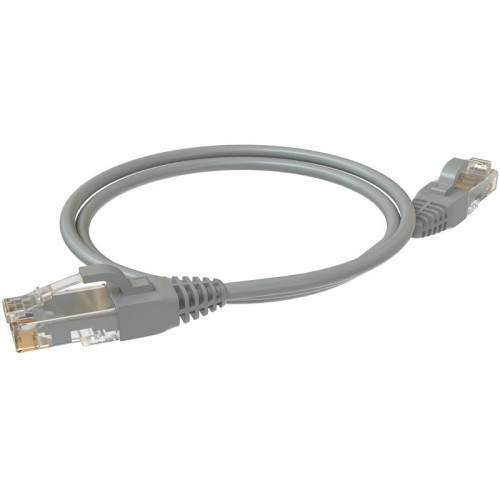 Патч-корд Sysmatrix PC 4545.5EU26.1LSZHGY U/UTP RJ-45 вил.-вилка RJ-45 кат.5E 1м серый LSZH