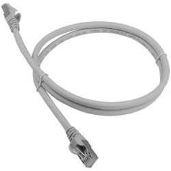 Патч-корд Lanmaster LAN-PC45/S6-15-GY FTP RJ-45 вил.-вилка RJ-45 кат.6 15м серый LSZH
