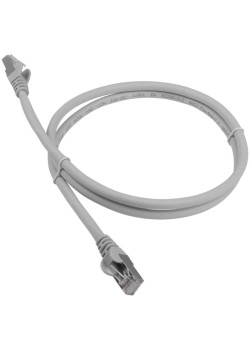 Патч-корд Lanmaster LAN-PC45/S6-15-GY FTP RJ-45 вил.-вилка RJ-45 кат.6 15м серый LSZH