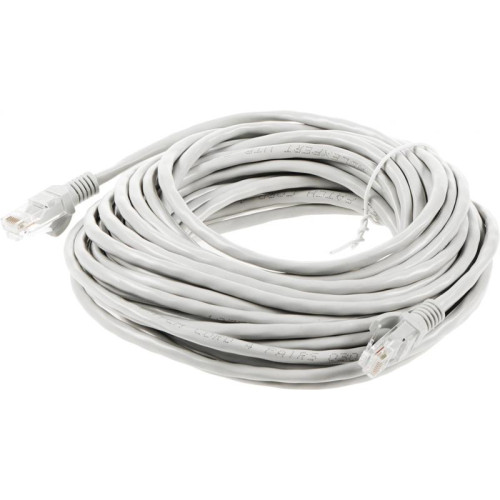 Патч-корд Premier PP12-10M 1000Гбит/с UTP 4 пары cat.5E CCA molded 10м серый RJ-45 (m)-RJ-45 (m)