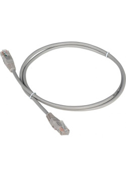 Патч-корд Lanmaster TWT2-45-45-7.0-GY UTP RJ-45 вил.-вилка RJ-45 кат.5E 7м серый ПВХ