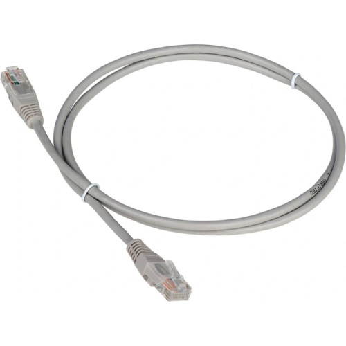 Патч-корд Lanmaster TWT2-45-45-7.0-GY UTP RJ-45 вил.-вилка RJ-45 кат.5E 7м серый ПВХ