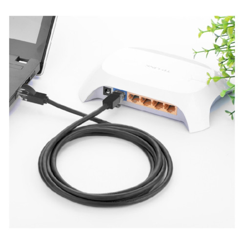 Greenconnect Патч-корд прямой 15.0m, UTP кат.5e, черный, позолоченные контакты, 24 AWG, литой, GCR-LNC06-15.0m, ethernet high speed 1 Гбит/с, RJ45, T568B Greenconnect Патч-корд прямой 15.0m, UTP кат.5e, черный, позолоченные контакты, 24 AWG, литой, GCR-LNC06-15.0m, ethernet high speed 1 Гбит/с, RJ45, T568B