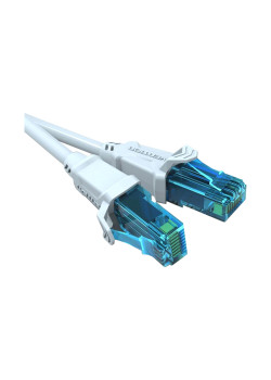 Патч-корд Vention прямой UTP cat.5е, RJ45 - 3м. Серый
