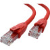 GCR Патч-корд прямой 0.75m UTP кат.6, красный, 24 AWG, ethernet high speed, RJ45, T568B, GCR-52543