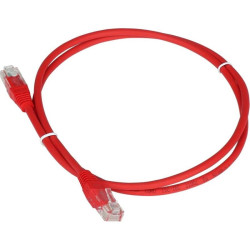 Патч-корд Lanmaster TWT-45-45-20-RD UTP RJ-45 вил.-вилка RJ-45 кат.5E 20м красный ПВХ