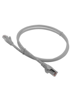 Патч-корд Lanmaster LAN-PC45/S5E-2.0-GY FTP вилка RJ-45-вилка RJ-45 кат.5е 2м серый LSZH (уп.:1шт)