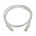 Патч-корд Lanmaster LAN-PC45/U5E-1.0-WH UTP RJ-45 вил.-вилка RJ-45 кат.5E 1м белый LSZH (уп.:1шт)