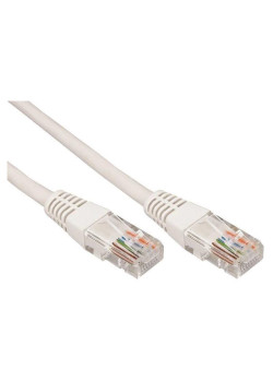 Патч-корд Rexant 18-1001 UTP RJ-45 вил.-вилка RJ-45 кат.5E 0.5м серый ПВХ