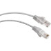 Патч-корд Cabeus PC-UTP-RJ45-CAT.5E-0.3M U/UTP RJ-45 вил.-вилка RJ-45 кат.5E 0.3м серый ПВХ Патч-корд Cabeus PC-UTP-RJ45-CAT.5E-0.3M U/UTP RJ-45 вил.-вилка RJ-45 кат.5E 0.3м серый ПВХ