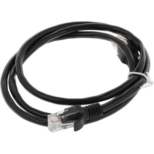 Патч-корд Premier PP12-1M/BK 1000Гбит/с UTP 4 пары cat.5E CCA molded 1м черный RJ-45 (m)-RJ-45 (m)